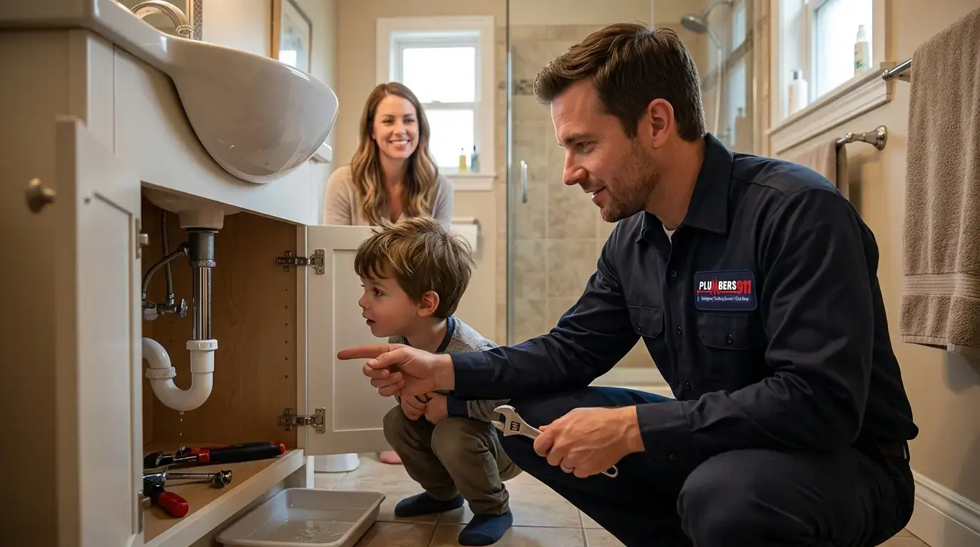 Licensed plumber at work in Highland Park, IL